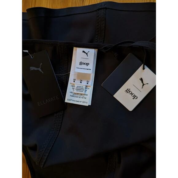 PUMA X Goop Women's Size XL Training Performance Tank Black Compression NWT - Picture 4 of 5